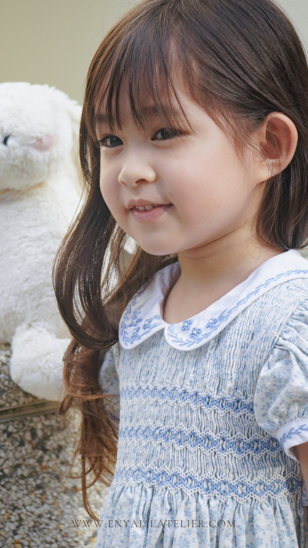 Louisa Handsmocked Dress Size 6