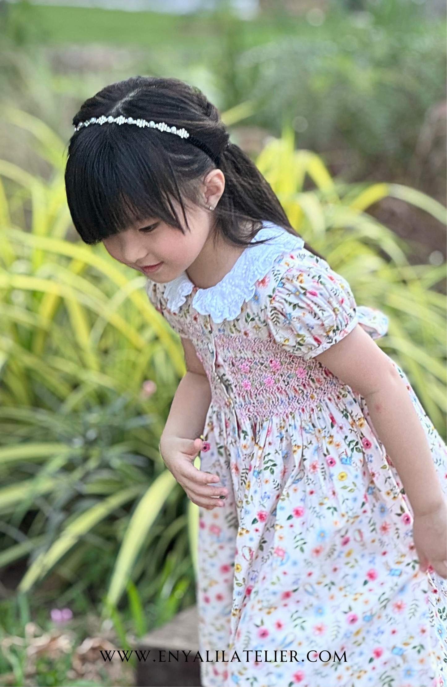 Luna Handsmocked Dress