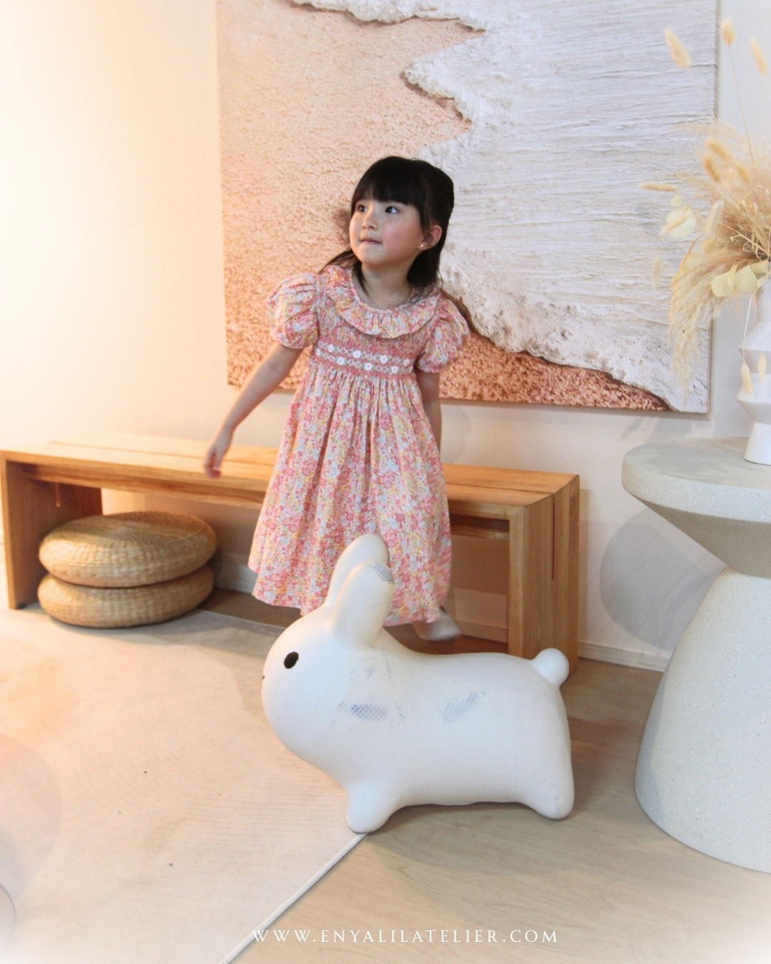 Jill Handsmocked Dress (2Y - 4Y)