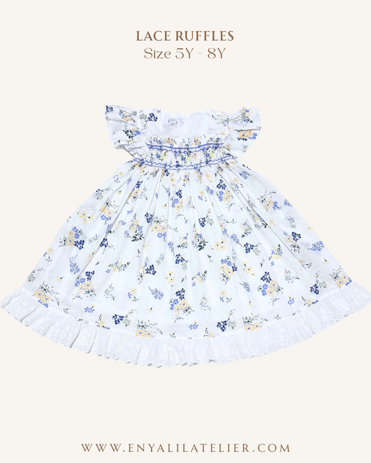 Soleil Handsmocked Dress (2Y - 8Y)