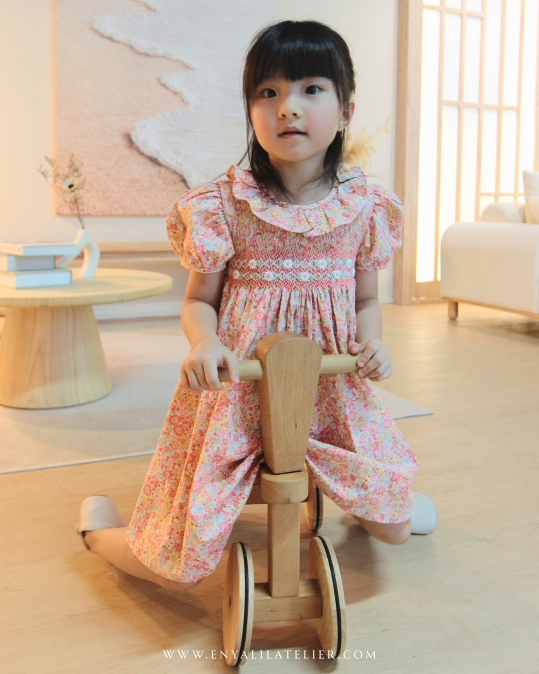 Jill Handsmocked Dress (2Y - 4Y)