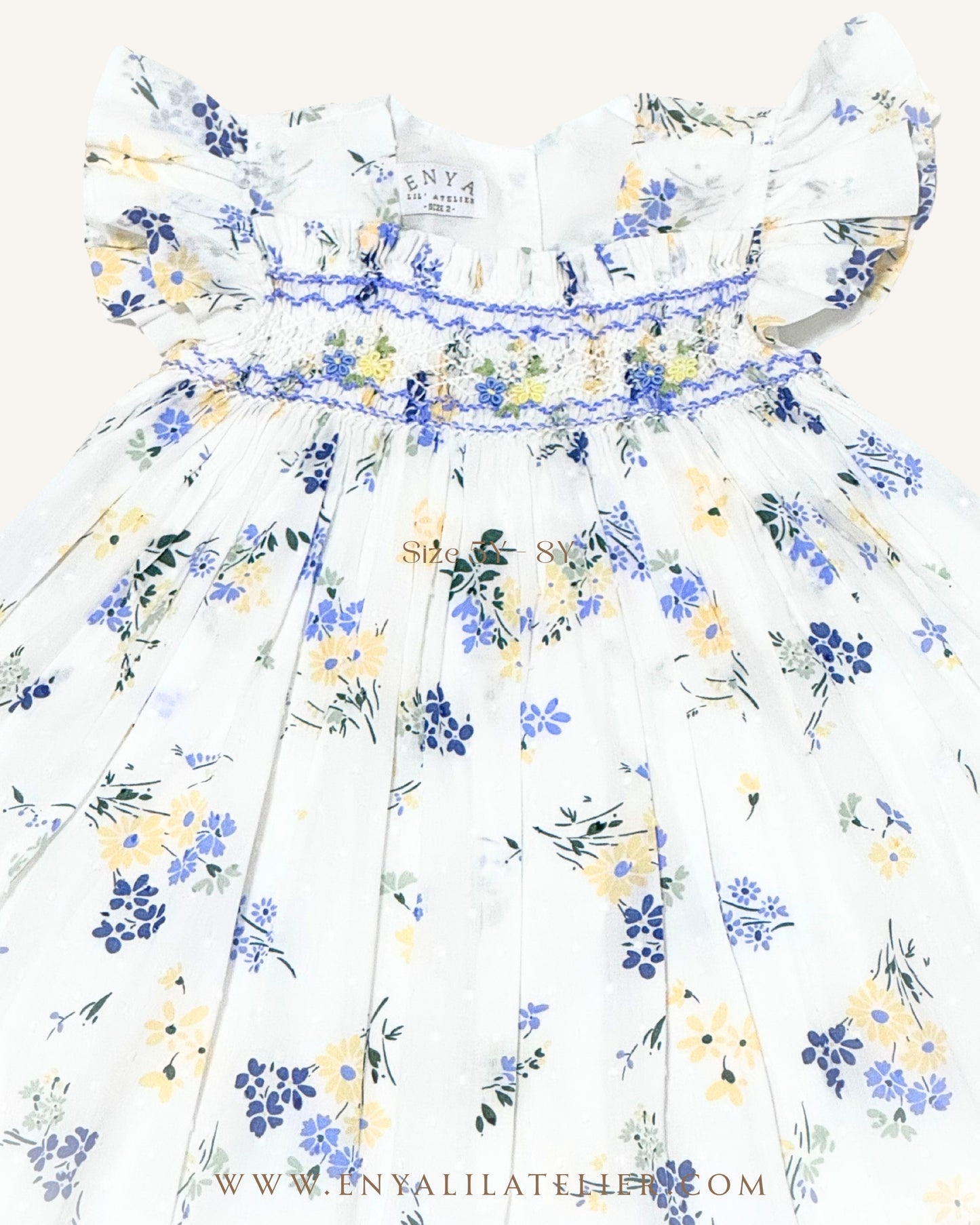 Soleil Handsmocked Dress (2Y - 8Y)