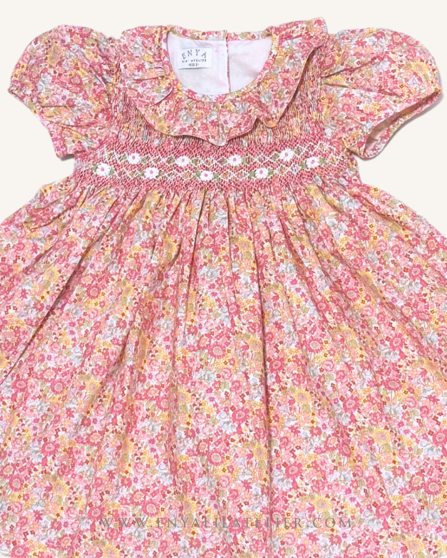 Jill Handsmocked Dress (2Y - 4Y)