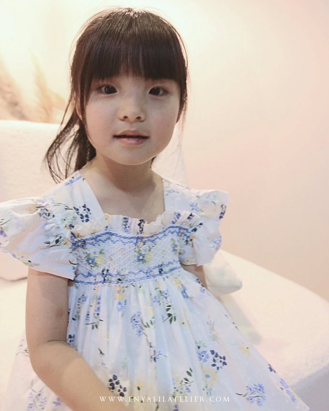 Soleil Handsmocked Dress (2Y - 8Y)