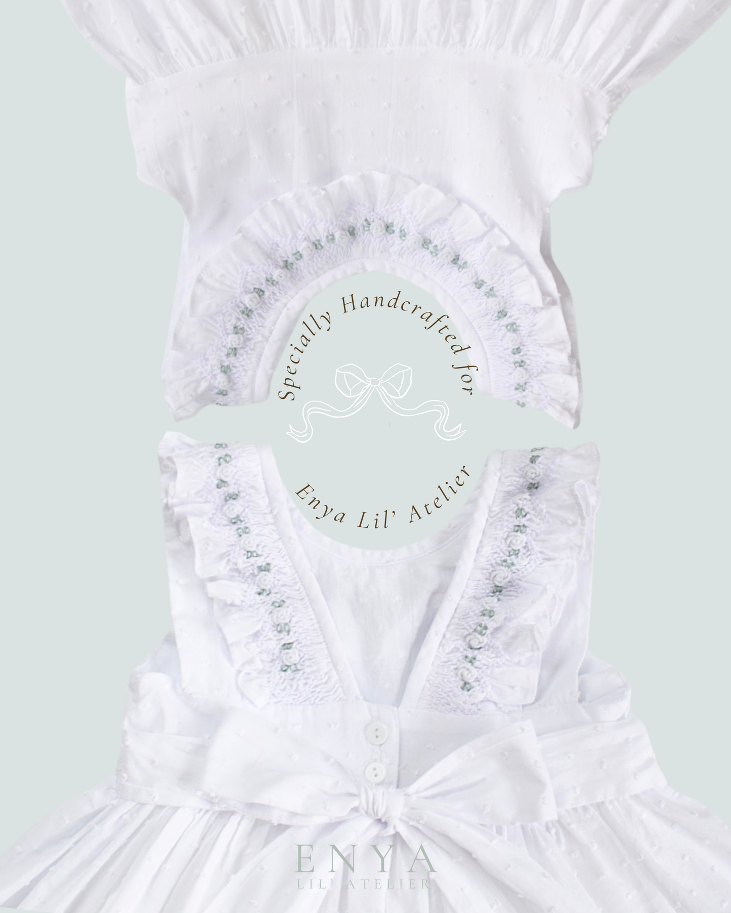 Elise Handsmocked Dress