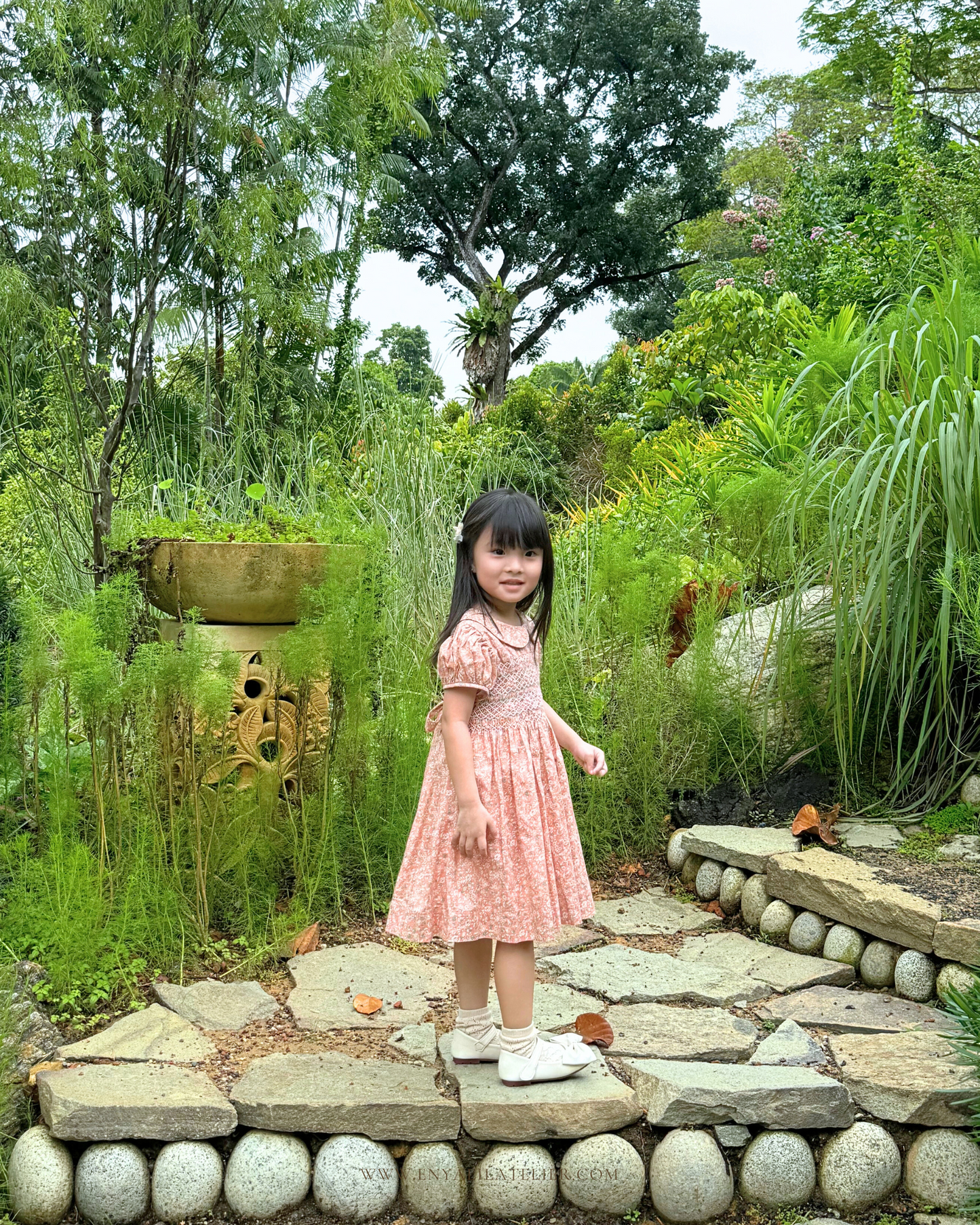 Ella Handsmocked Dress Size 1