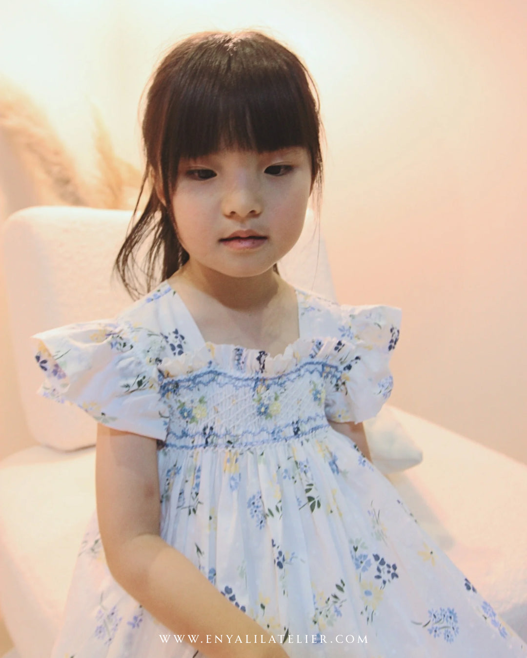 Soleil Handsmocked Dress (2Y - 8Y)