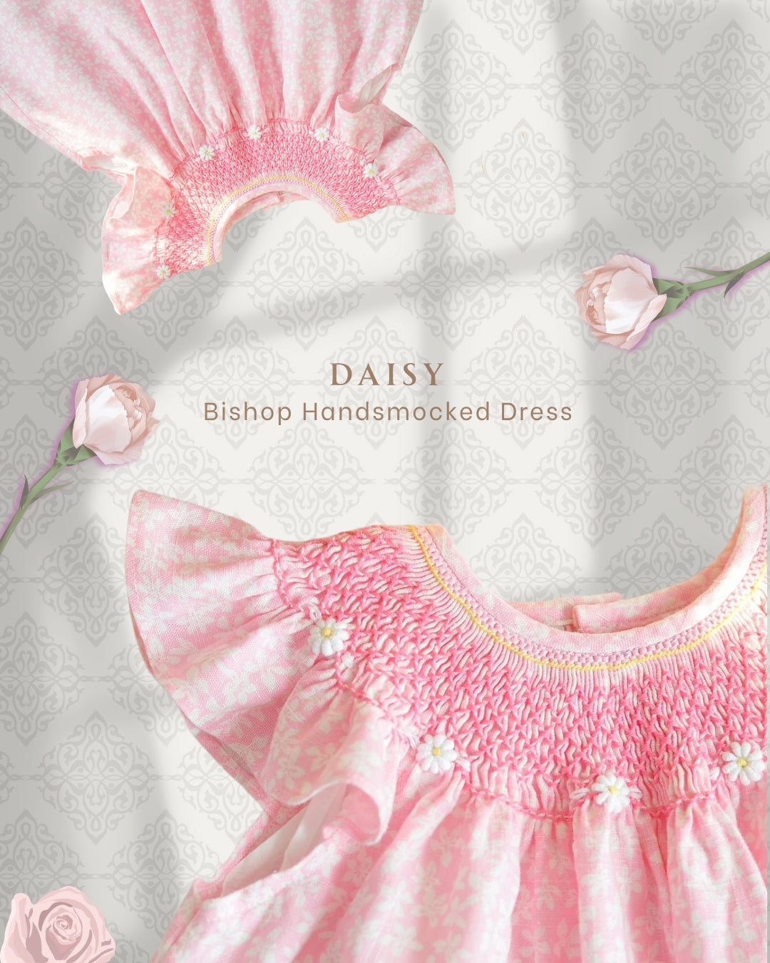 Daisy Bishop Handsmocked Dress