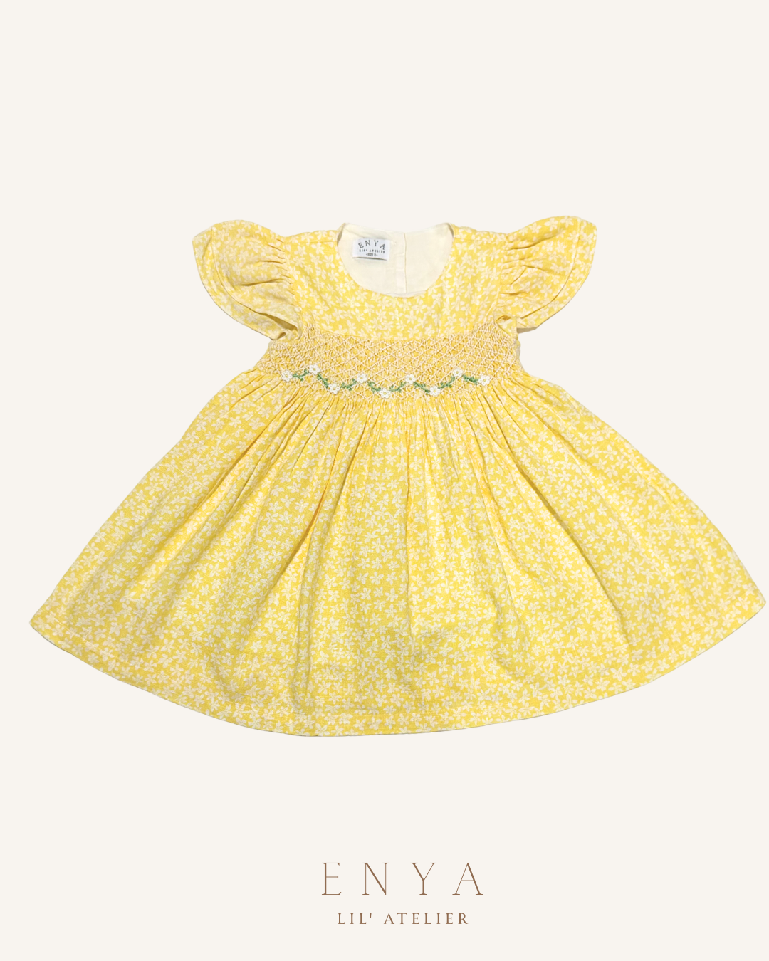 Marigold Handsmocked Dress