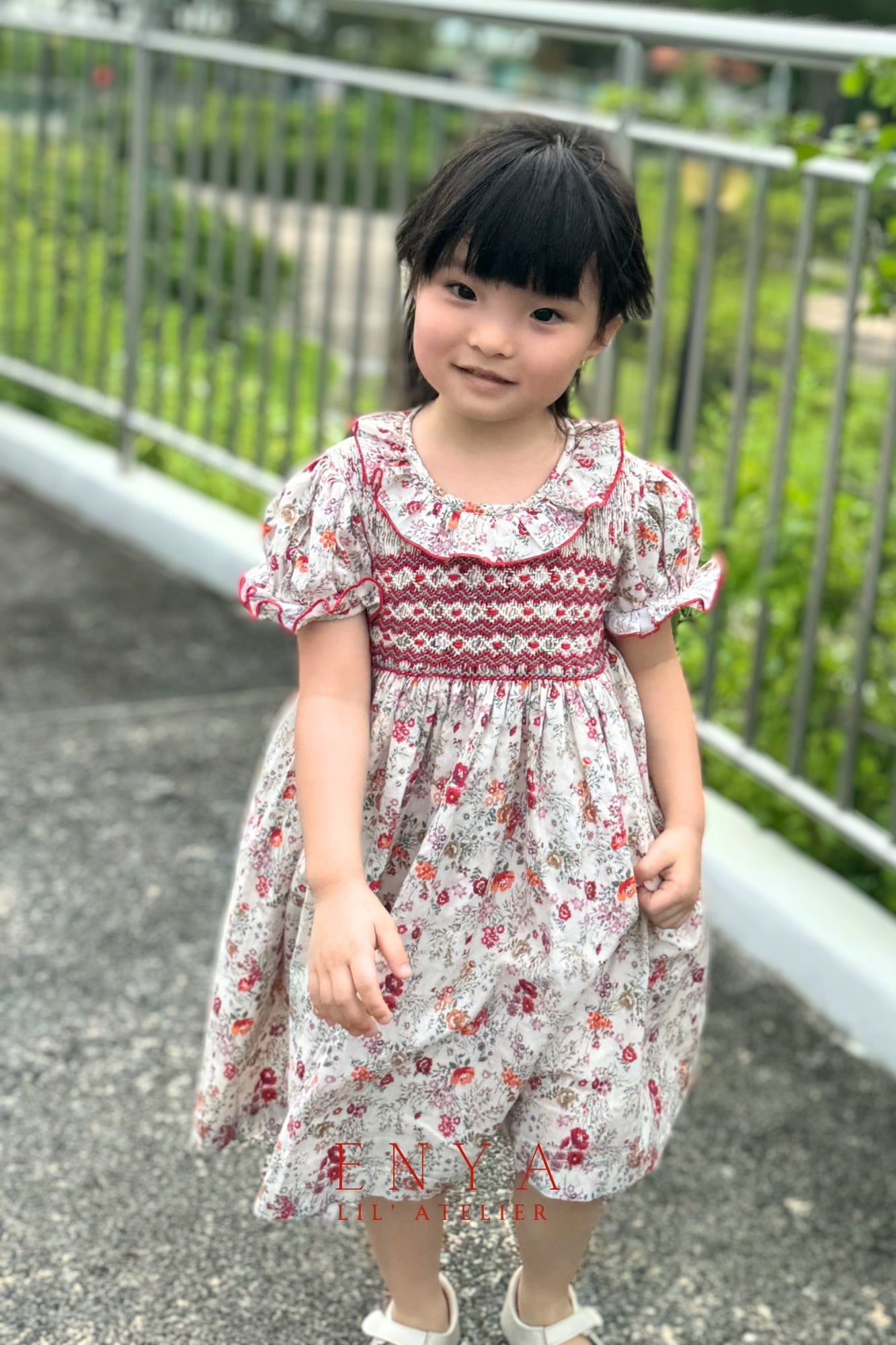 Sonia Handsmocked Dress Size 3
