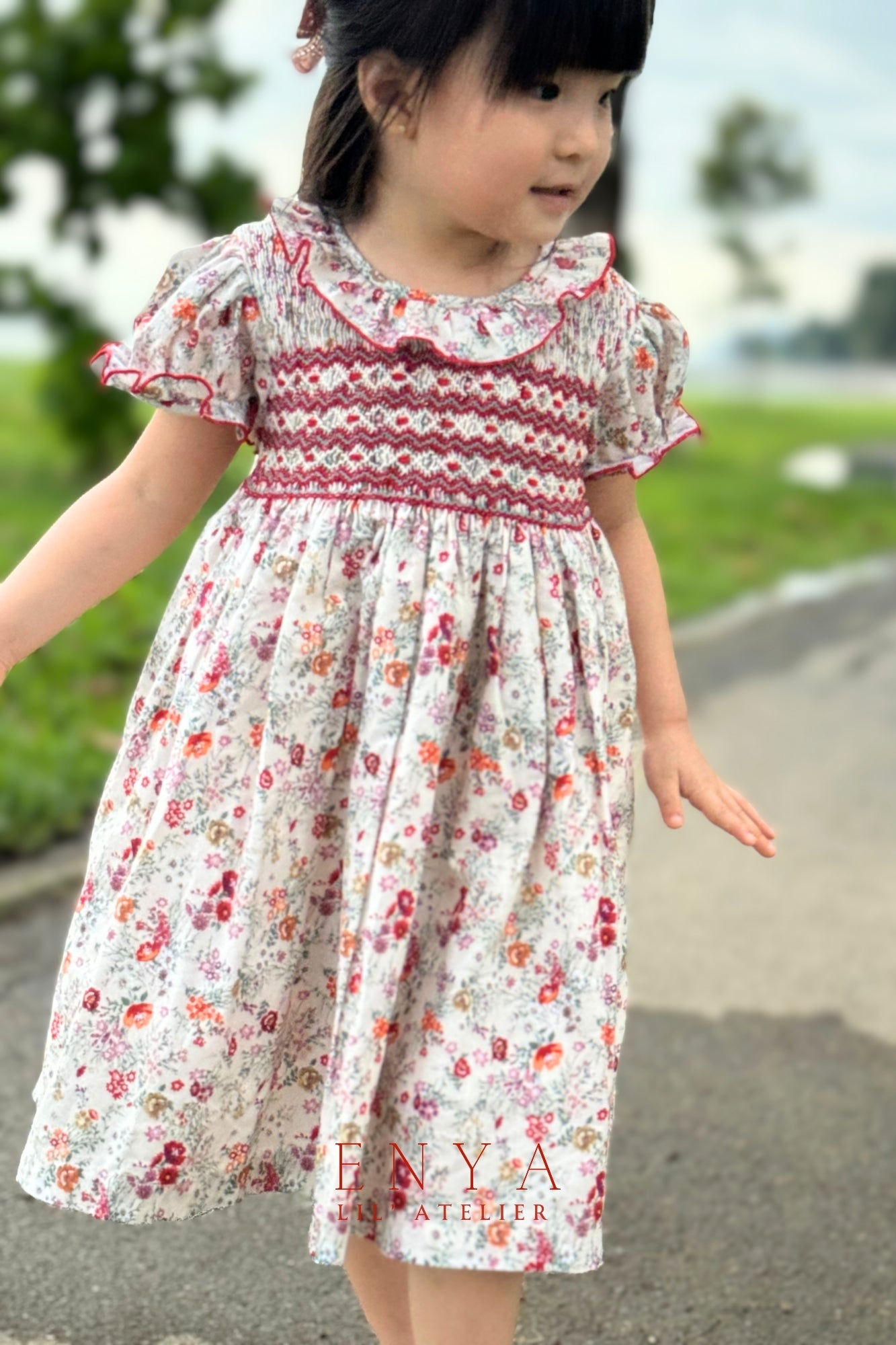 Sonia Handsmocked Dress Size 3