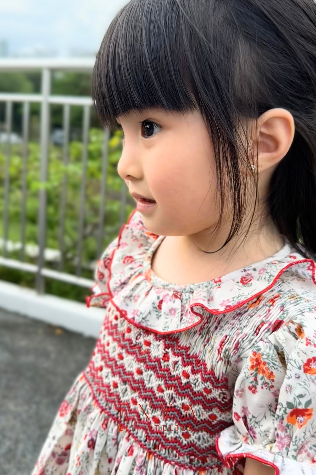 Sonia Handsmocked Dress Size 3