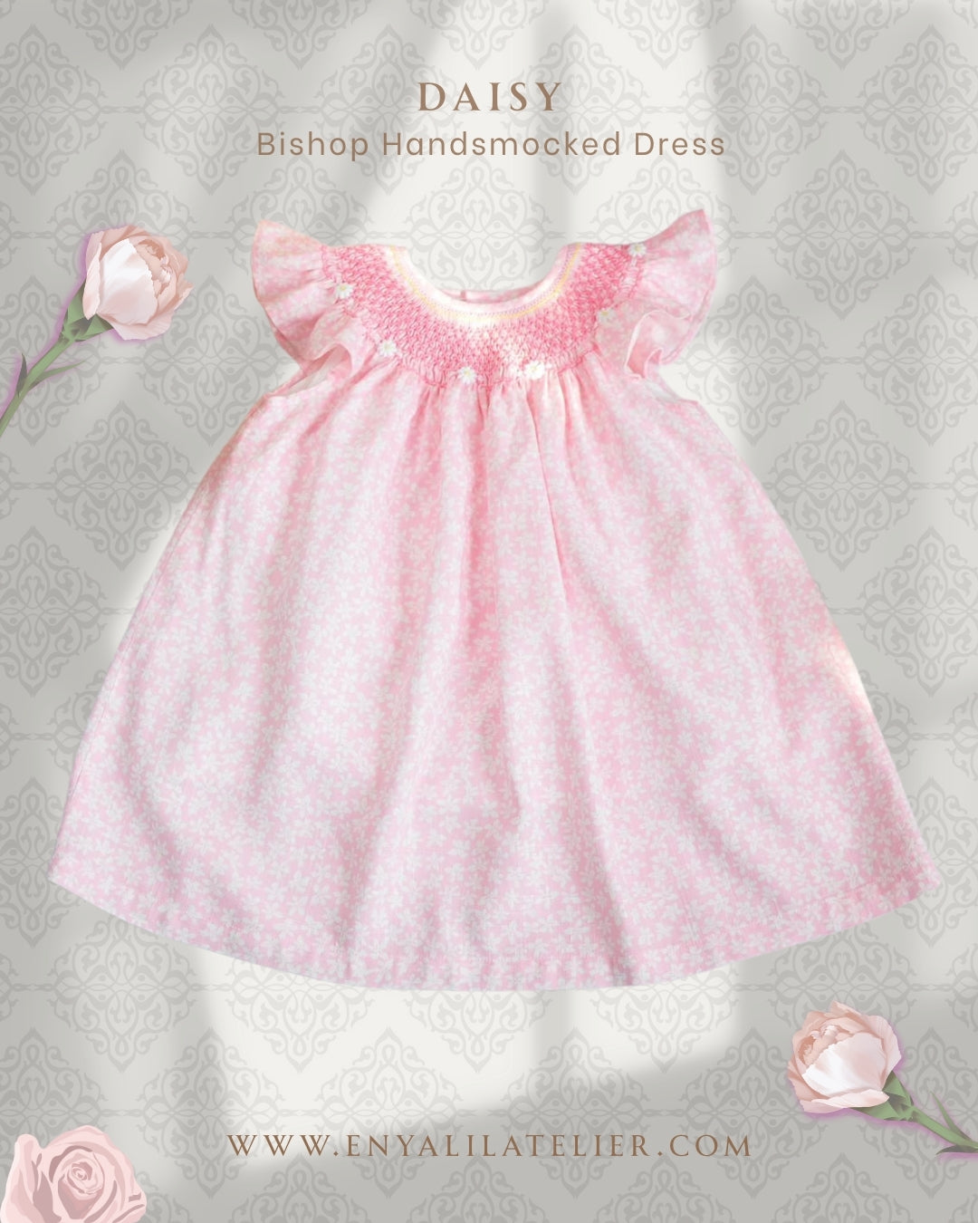 Daisy Bishop Handsmocked Dress