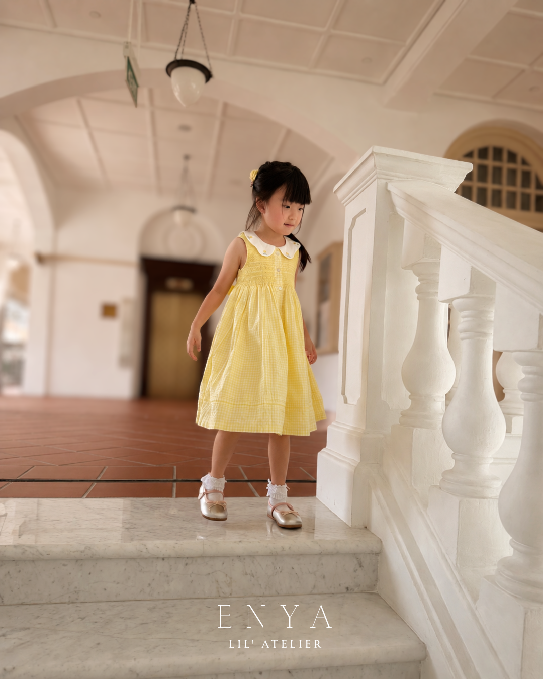 Lemira Handsmocked Dress