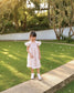 Calista Floral Handsmocked Dress