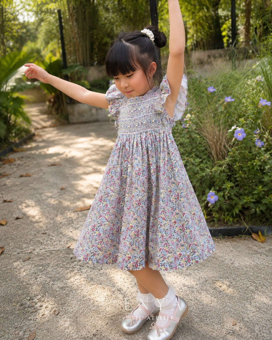 Olivia Handsmocked Dress
