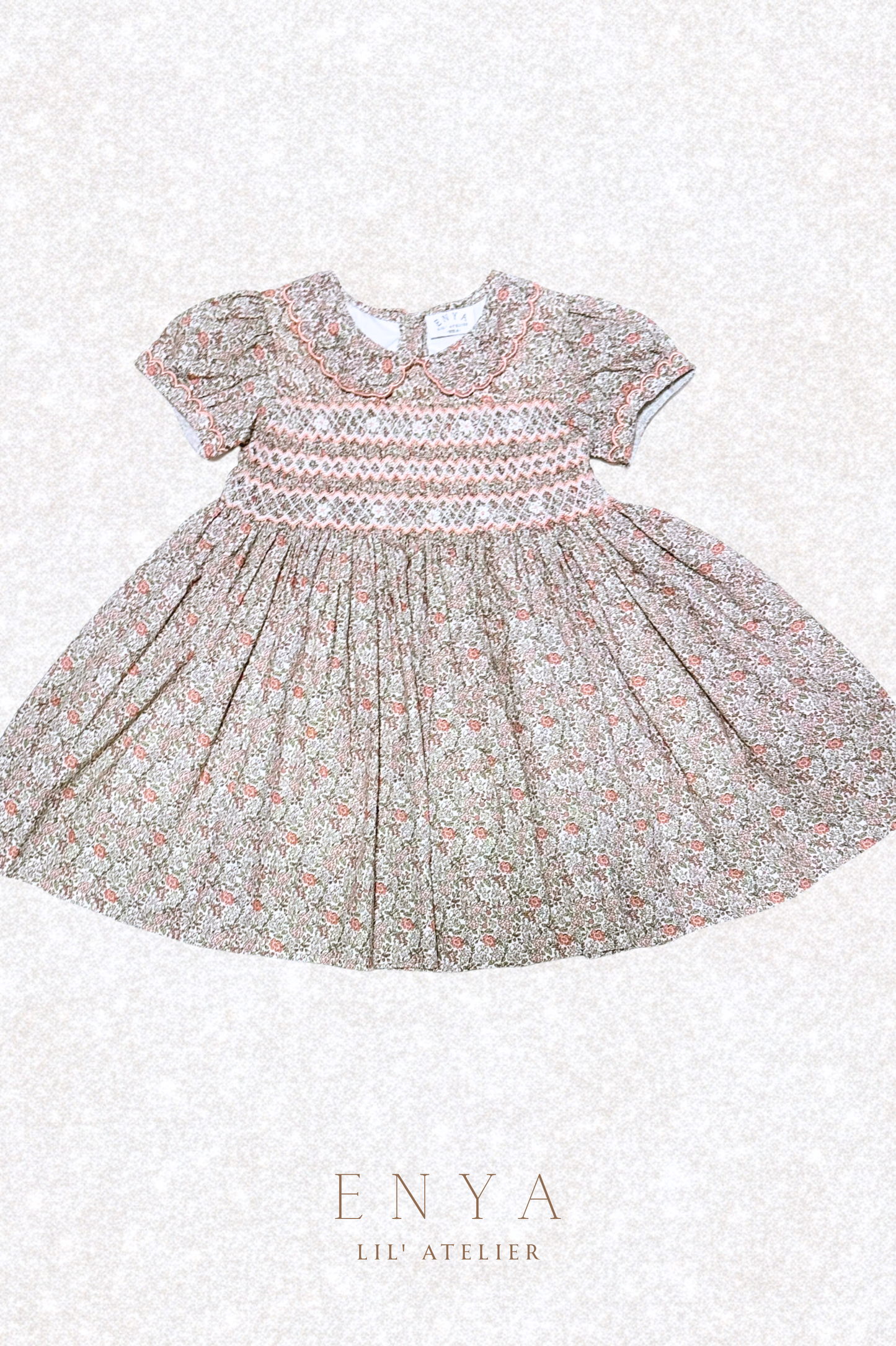 Lorraine Handsmocked Dress