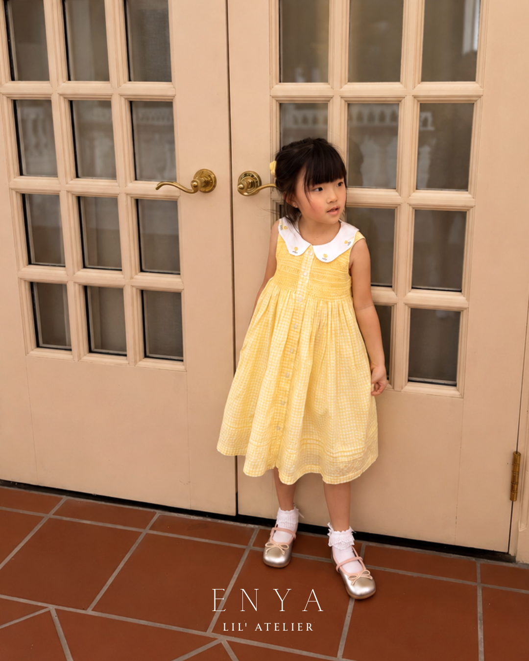 Lemira Handsmocked Dress