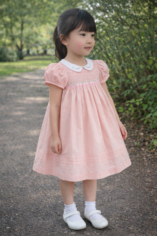 Lumi Handsmocked Dress