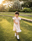Calista Floral Handsmocked Dress