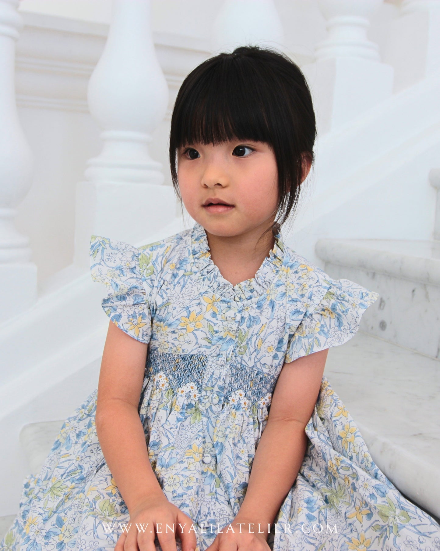 Sophie Handsmocked Dress