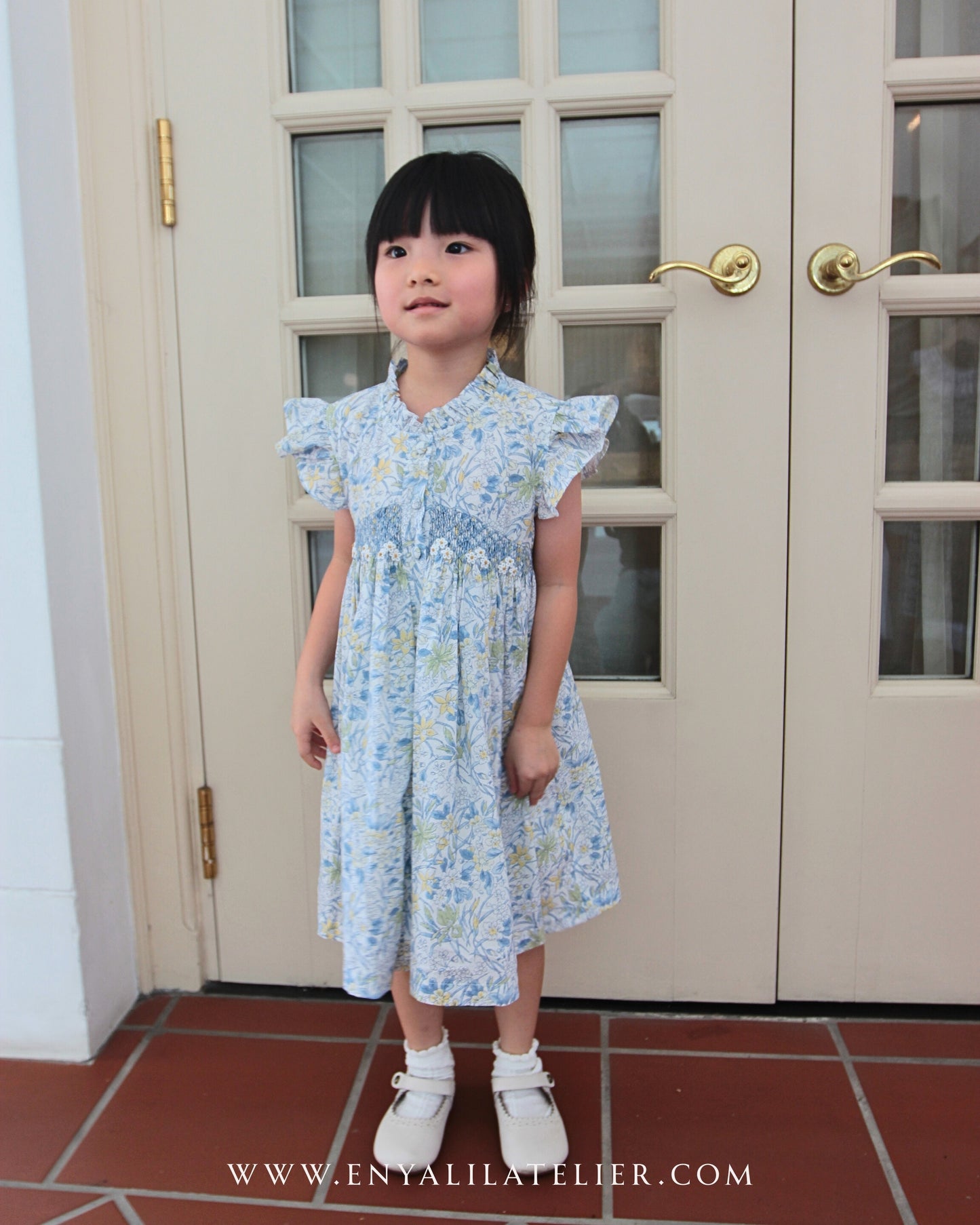 Sophie Handsmocked Dress