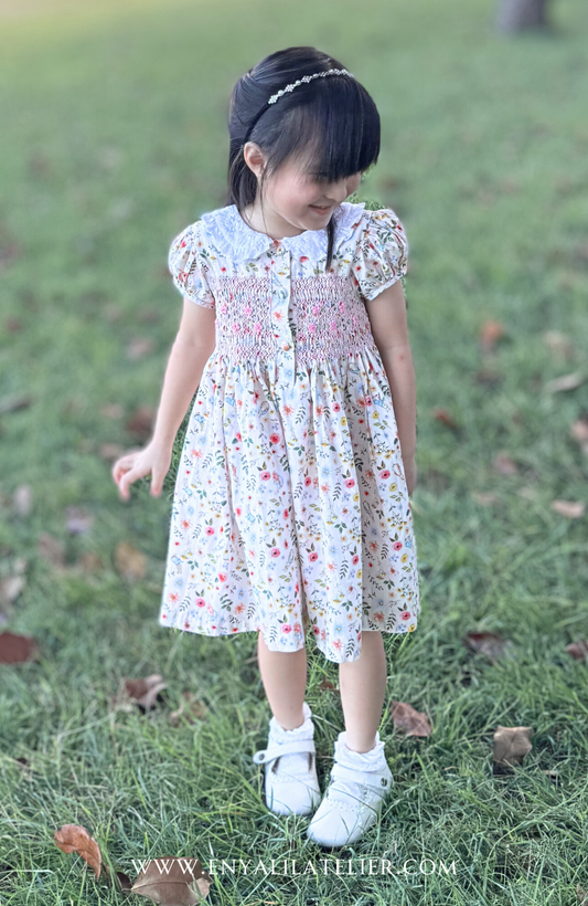 Luna Handsmocked Dress