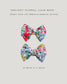 Melody Floral Bow Hair Clip