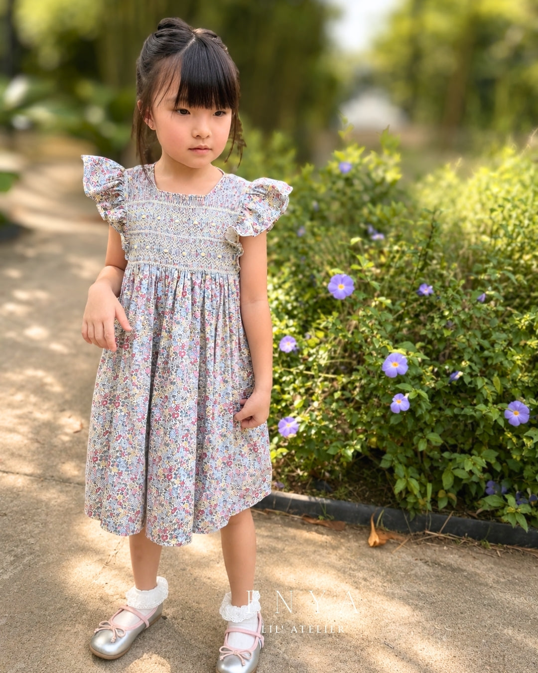 Olivia Handsmocked Dress