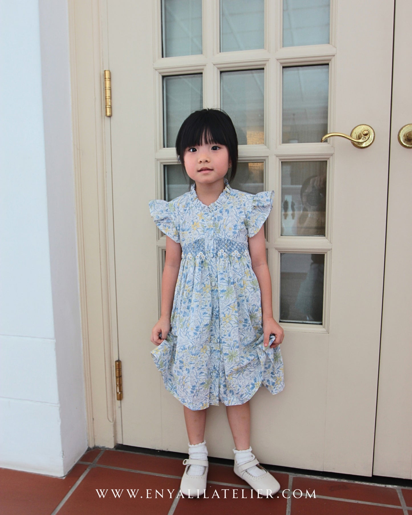 Sophie Handsmocked Dress