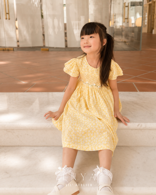 Marigold Handsmocked Dress