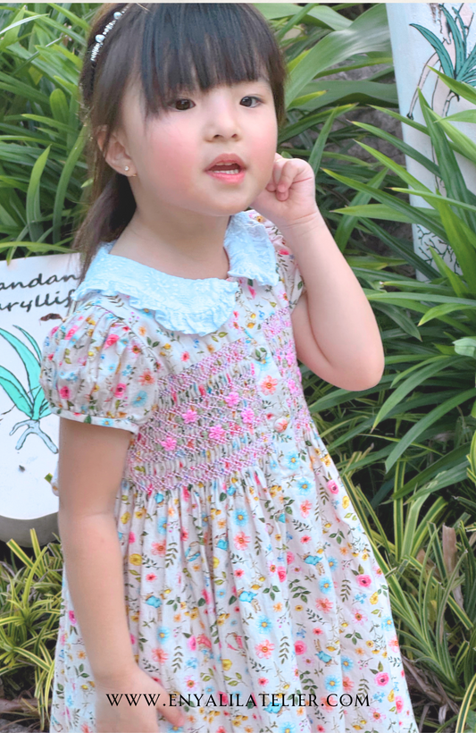 Luna Handsmocked Dress
