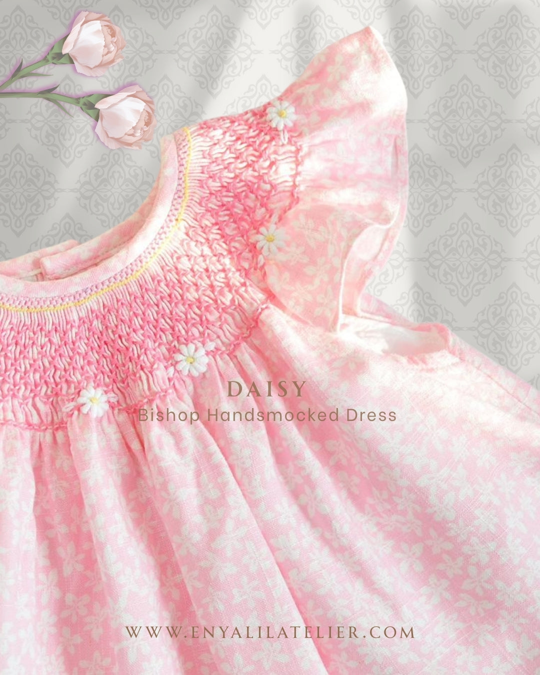 Daisy Bishop Handsmocked Dress