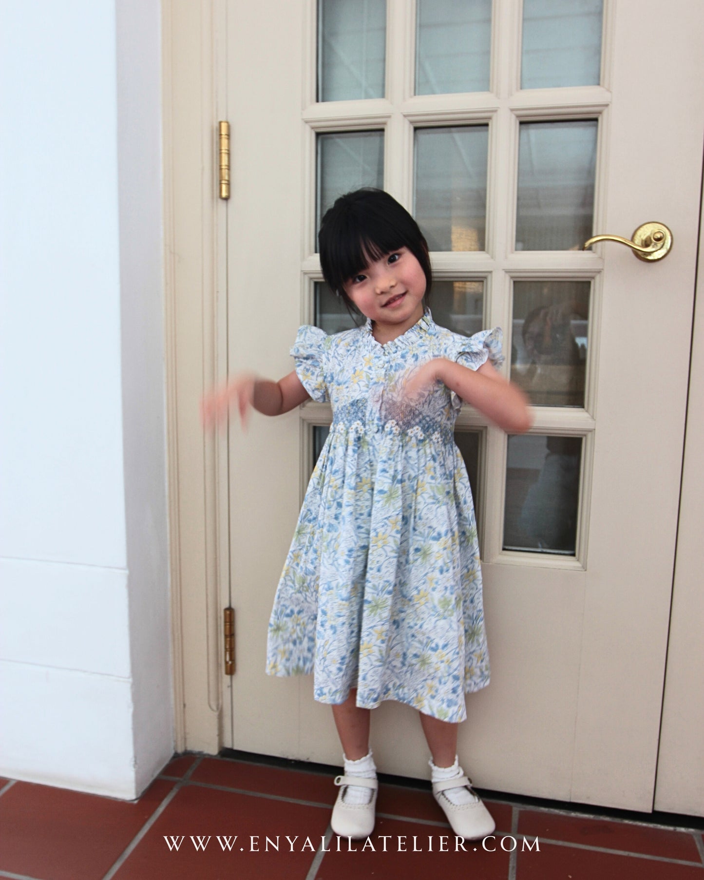 Sophie Handsmocked Dress