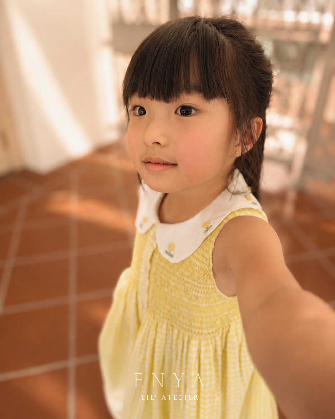 Lemira Handsmocked Dress