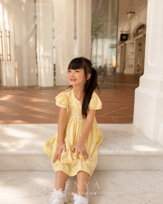 Marigold Handsmocked Dress