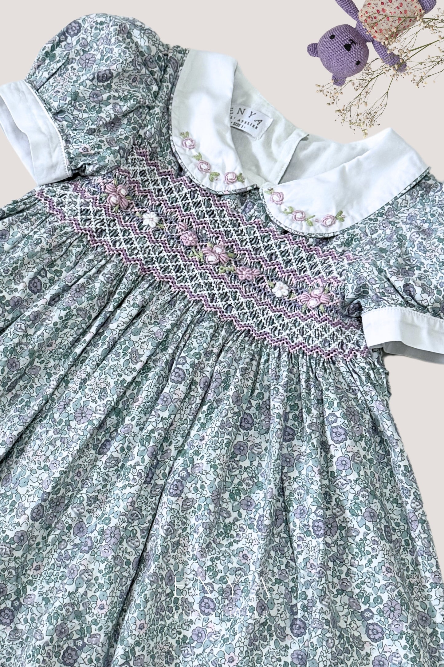 Bianca Handsmocked Dress