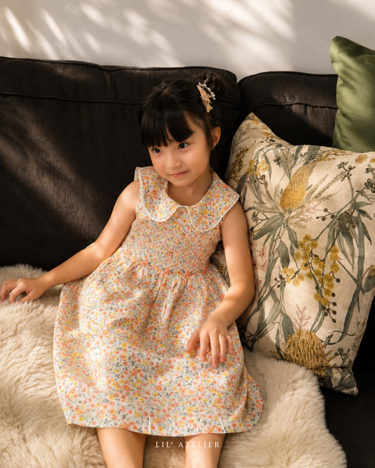 Clementine Handsmocked Dress