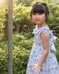 Evangeline Premium Linen Handsmocked Dress