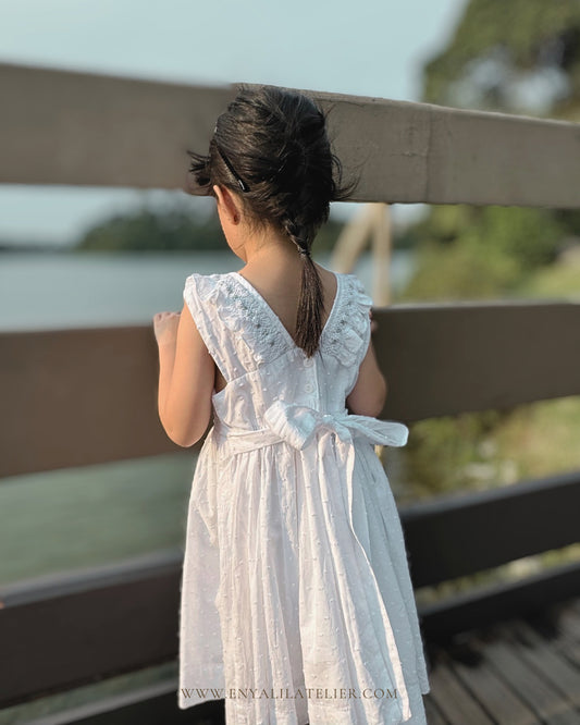 Elise Handsmocked Dress