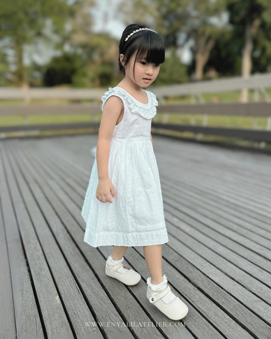 Elise Handsmocked Dress