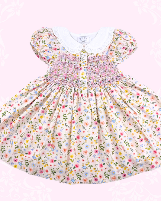 Luna Handsmocked Dress