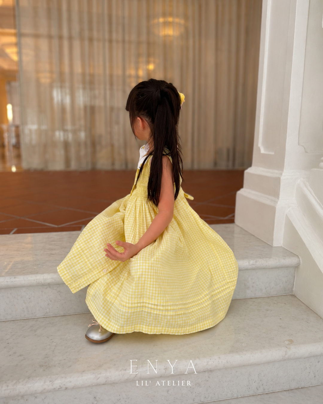 Lemira Handsmocked Dress