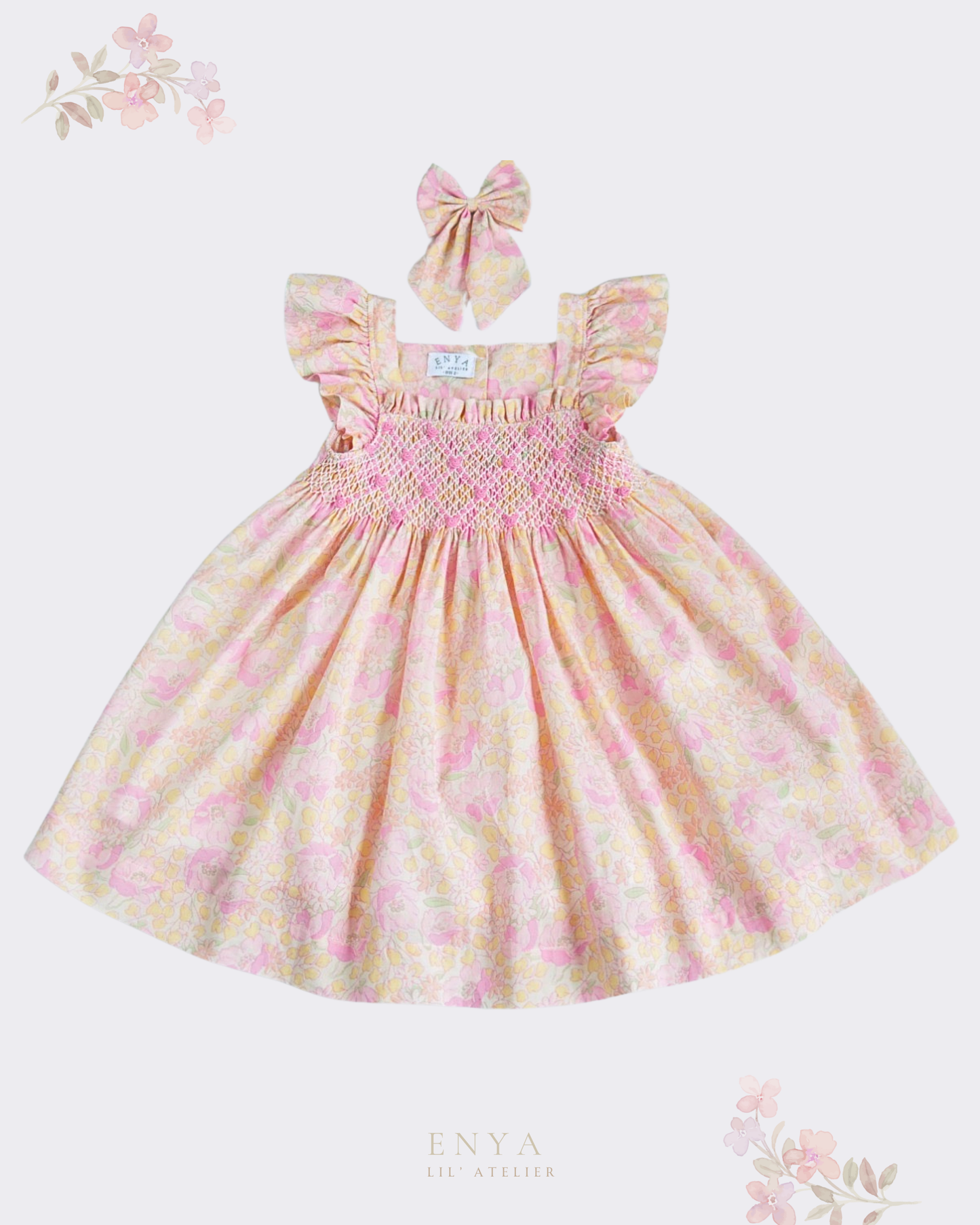 Hana Handsmocked Dress