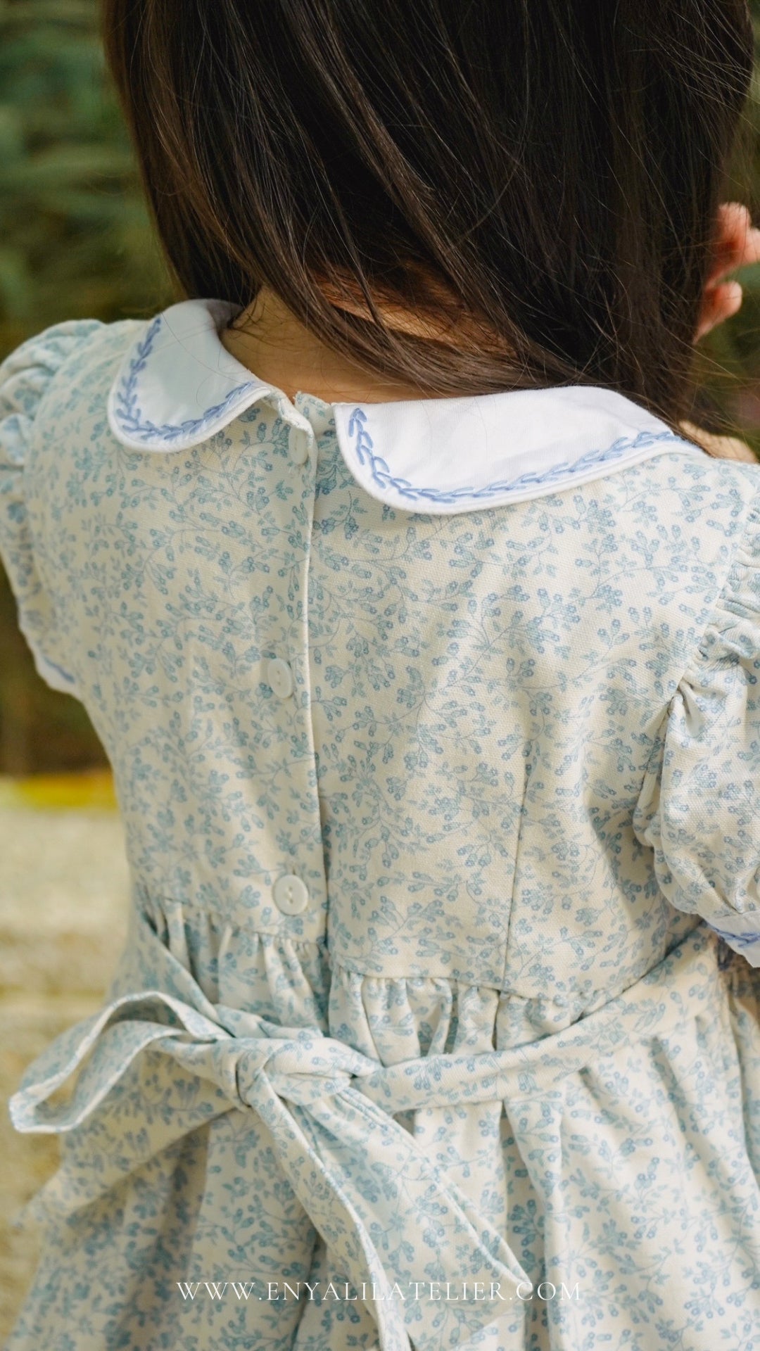 Louisa Handsmocked Dress