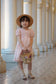 Scarlett Premium Linen Babydoll Handsmocked Dress