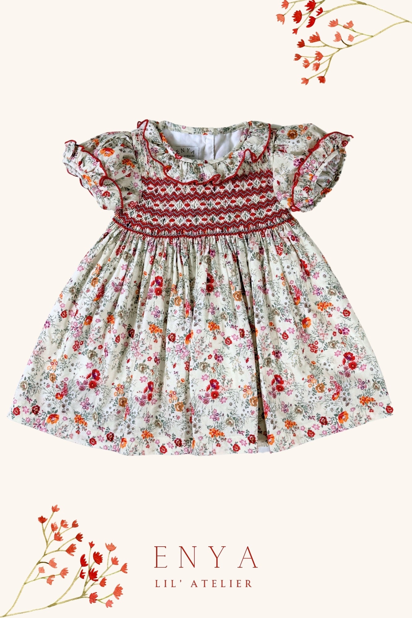 Sonia Handsmocked Dress